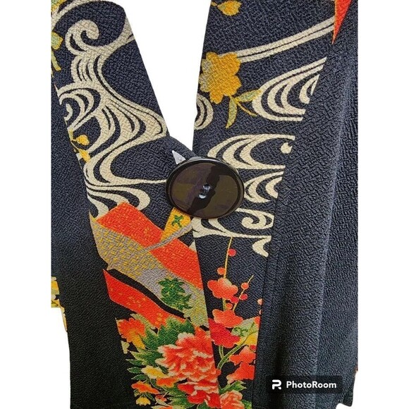 Soft Surroundings Jacket Size Large 1 Button Boho Colorful - Picture 2 of 6